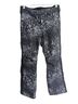 Obermeyer Animal Print Black Gray Snow Pants Size 2 - photo 1
