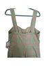 Anthropologie Checkered-gingham Green Pink Jumpsuit Size 14 - photo 4