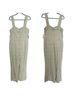Anthropologie Checkered-gingham Green Pink Jumpsuit Size 14 - photo 2