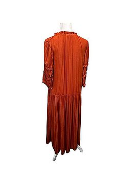 Rebecca Taylor DROP WAIST SATIN DRESS Casual Dress (view 2)