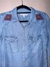 Miami Blue Long Sleeve Button-Down Shirt Size S - photo 3