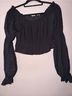 Altar'd State Black Long Sleeve Blouse Size L - photo 5