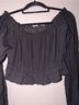 Altar'd State Black Long Sleeve Blouse Size L - photo 7