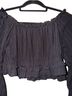 Altar'd State Black Long Sleeve Blouse Size L - photo 2