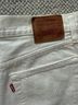 Levi's White Shorts Size 27 waist - photo 3
