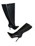 Reiss 100% Leather Black Heels Size EU 37 - photo 1