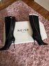 Reiss 100% Leather Black Heels Size EU 37 - photo 4
