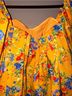 Caroline Constas 70% Cotton 28% Polyester 2% Elastane 100% Polyester Floral Yellow Blue Blouse Size S - photo 6