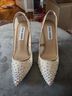 Steve Madden Tan Multi Color Heels Size 6 - photo 4