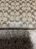 Coach Print Brown Tan Leather Clutch One size - photo 3