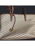Michael Kors 100% Coated Canvas Print Tan Ivory Burgundy Tote One size - photo 6