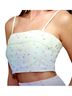 Wildfox 80% Viscose 20% Linen 100% Cotton Floral White Sleeveless Top Size XL - photo 1