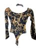 L'Agence Print Black Gold Bodysuit Size S - photo 2