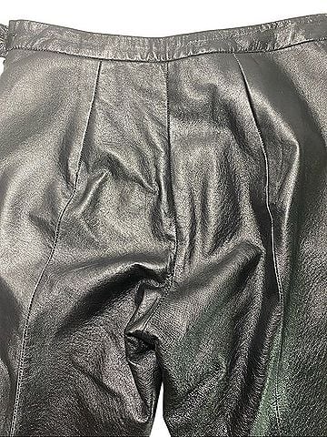 Clio Side zip straight leg Leather Pants (view 2)