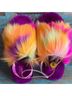 Ugg Tie-dye Pink Purple Orange Yellow Multi Color Mule/Clog Size 5 - photo 3