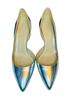 J.Crew Silver Heels Size 10 - photo 1