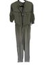 DKNY 100% Polyester Green Jumpsuit Size XS - photo 1