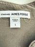 James Perse 100% Cotton Tan Button-Down Shirt Size 1 - photo 3