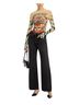 Alice + Olivia Tie-dye Multi Color Long Sleeve Blouse Size M - photo 5