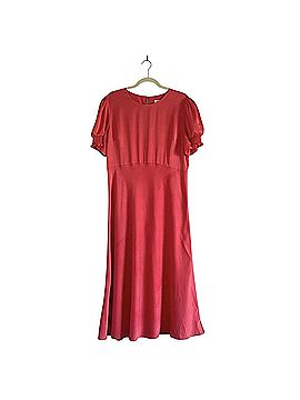Ted Baker London Satin Midi  Cocktail Dress (view 2)