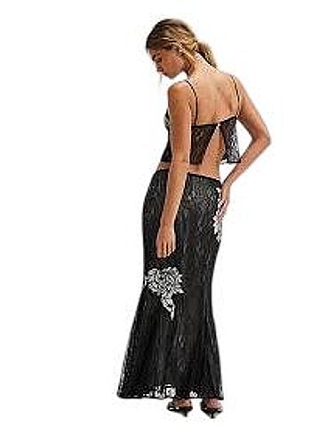 Free People Bali Meet Me at Midnight  Formal Skirt (view 2)