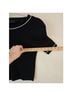 ATM Black Short Sleeve Blouse Size S - photo 5