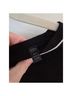 ATM Black Short Sleeve Blouse Size S - photo 4