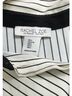 Rachel Zoe 100% Polyester Stripes White Ivory Long Sleeve Button-Down Shirt Size L - photo 3