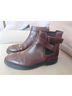 Vince. Burgundy Ankle Boots Size 7 1/2 - photo 3