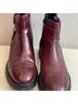 Vince. Burgundy Ankle Boots Size 7 1/2 - photo 4