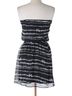 Express Stripes Black White Casual Dress Size S - photo 2