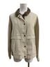 Entro Leopard Print Tan Denim Jacket Size M - photo 1