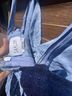 Saylor 100% Cotton Blue Jumpsuit Size S - photo 3