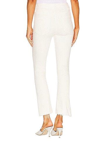 Mother The Insider Crop Step Fray Jeans (view 2)