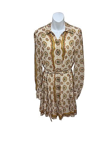 Paige Portofino Silk Casual Dress (view 1)