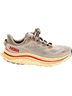 Hoka Solid Gray Red Tan Sneakers Size 6 - photo 1