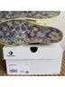 Converse White Purple Sneakers Size 7 - photo 4