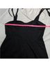 Anthropologie 100% Cotton 100% Polyester Solid Black Romper Size 12 - photo 8
