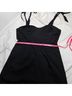 Anthropologie 100% Cotton 100% Polyester Solid Black Romper Size 12 - photo 9