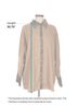Lioness Animal Print Leopard Print Plaid Houndstooth Tan Brown Black Long Sleeve Button-Down Shirt Size M - photo 5