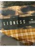 Lioness Animal Print Leopard Print Plaid Houndstooth Tan Brown Black Long Sleeve Button-Down Shirt Size M - photo 7