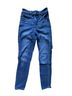 Madewell Solid Blue Jeans Size 24 waist - photo 1