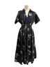 Entro Floral Blue Casual Dress Size S - photo 1
