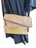 Hammitt 100% Leather Solid Gray Tan Leather Crossbody Bag One size - photo 1