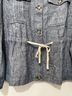 J.Jill 100% Linen Solid Blue Jacket Size S - photo 7