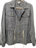J.Jill 100% Linen Solid Blue Jacket Size S - photo 10