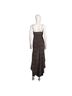 Barami 100% Polyester Leopard Print Brown Black Jumpsuit Size 2 - photo 2
