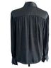 Rag & Bone 100% Viscose 65% Econyl 35% Silk Solid Black Long Sleeve Blouse Size XS - photo 2