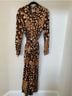FARM Rio 100% Viscose Print Brown Black Jumpsuit Size XS - photo 8