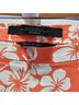 maxmara Floral Orange White Casual Pants Size 4 - photo 3